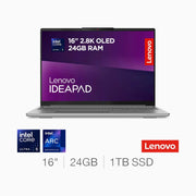 Lenovo IdeaPad Pro 5 Core Ultra 5 24GB RAM 1TB SSD 16’ In OLED Laptop