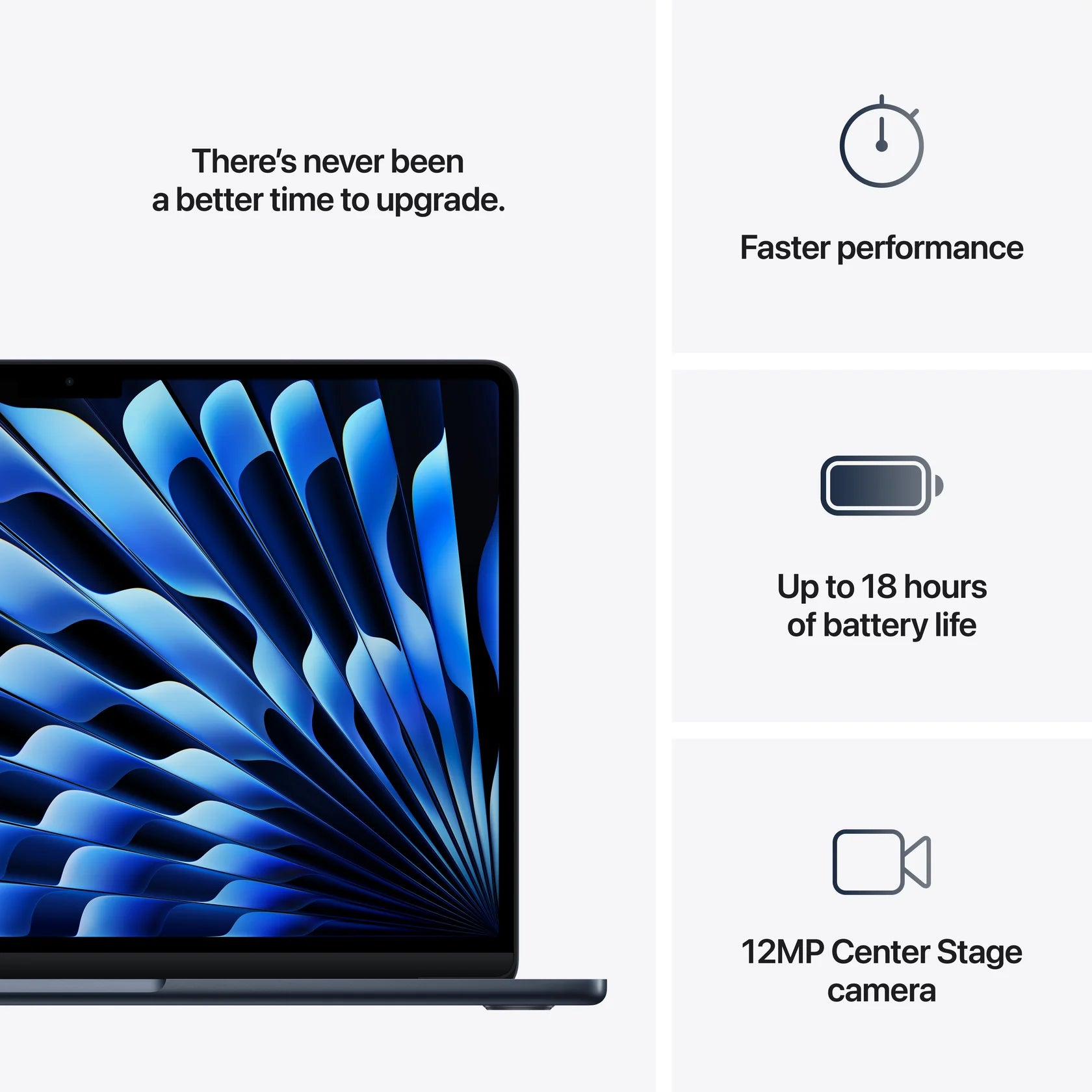 Apple MacBook Air 13" (2025) M4 16GB RAM 256GB SSD Midnight