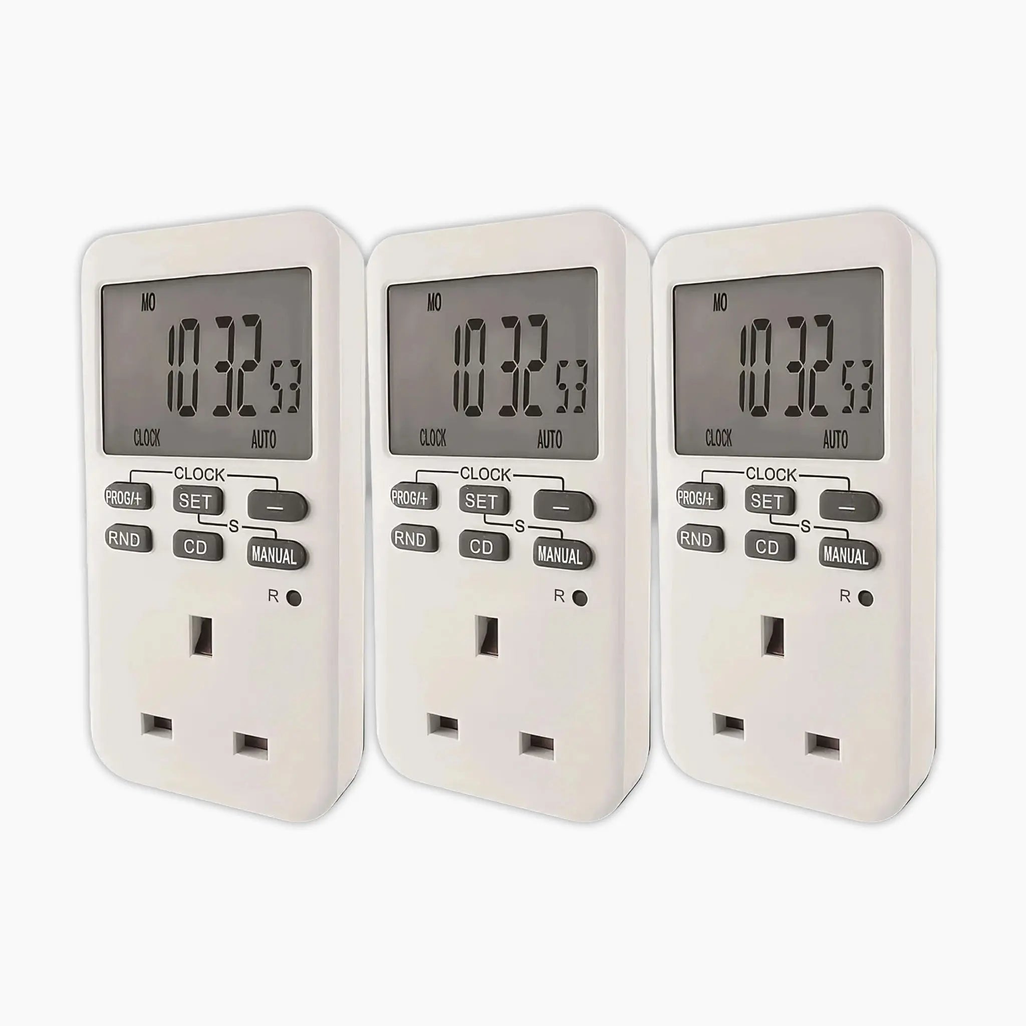 UNI-COM easy read electronic timer (3 pack)