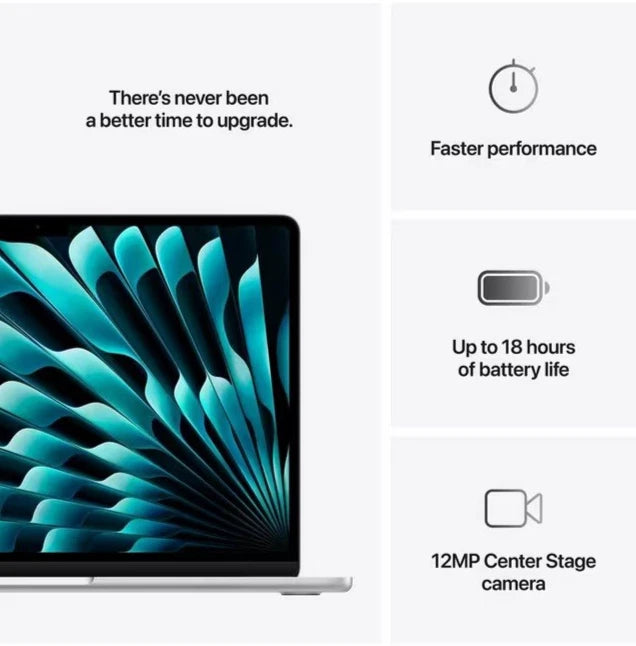 Apple MacBook Air M4 13.6" 16GB RAM 512GB SSD – Silver