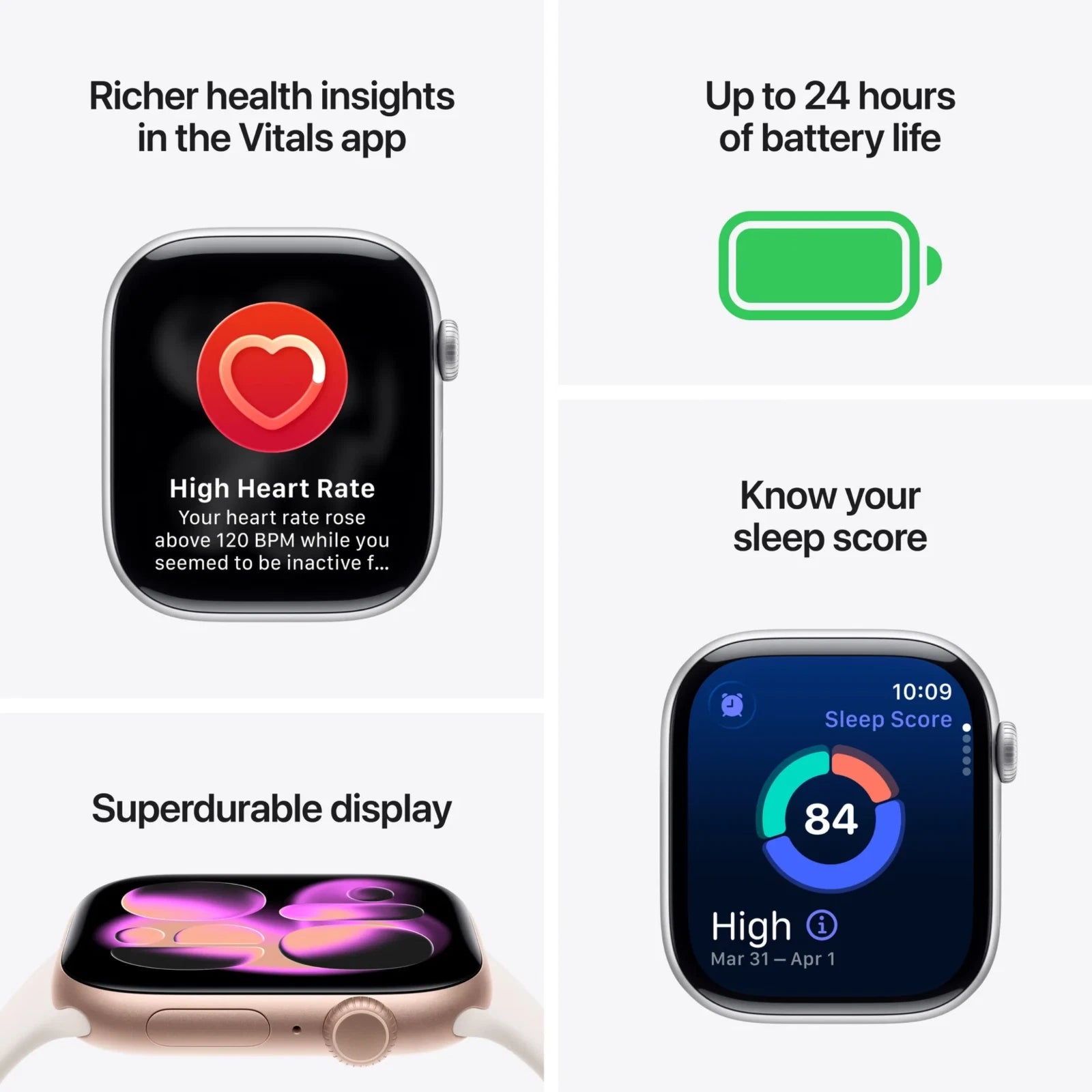 Apple Watch Series 11 46mm Jet Black Aluminum M/L MEUX4MP/A A3333