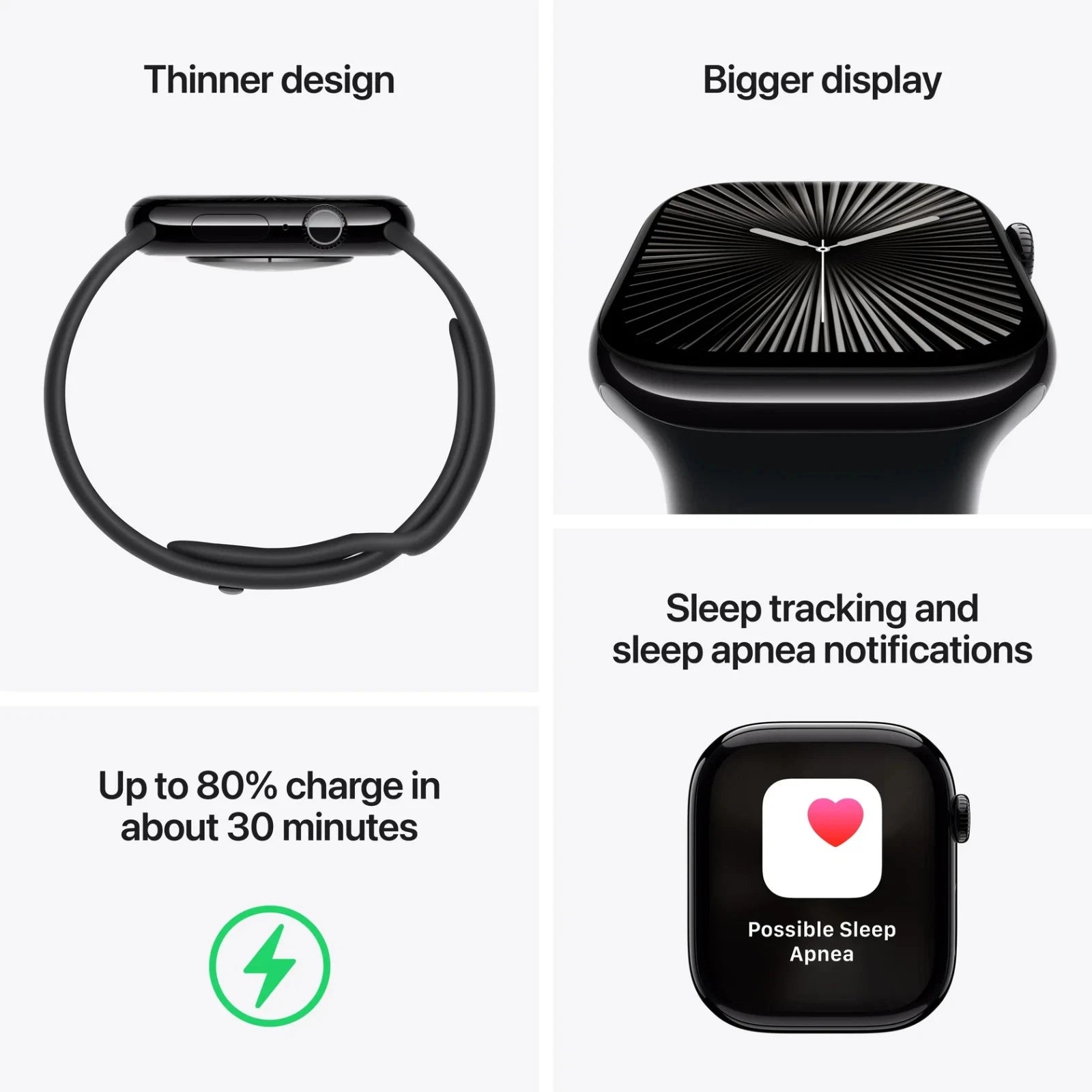 Apple Watch Series 10 42mm Natural Titanium GPS + Cellular Milanese Loop