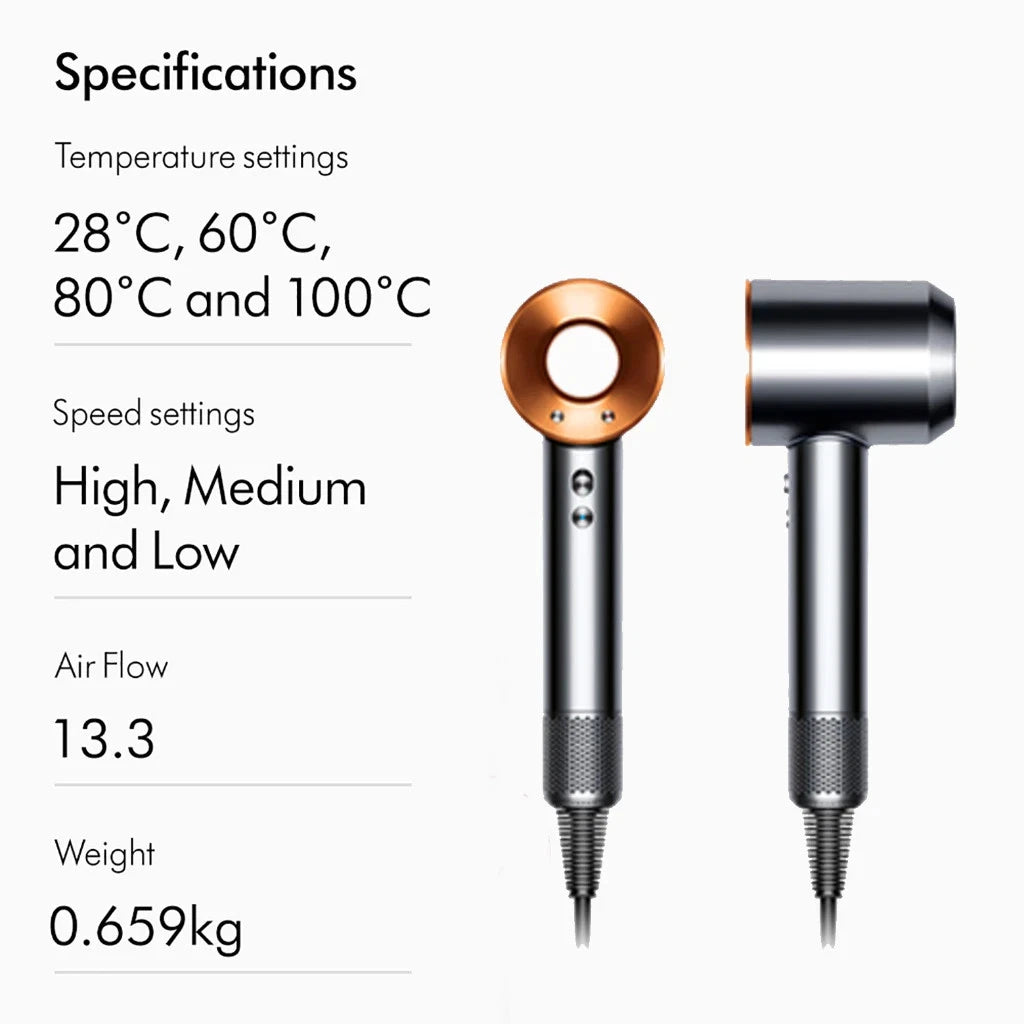 Dyson Supersonic Origin Hair Dryer Gold/Silver