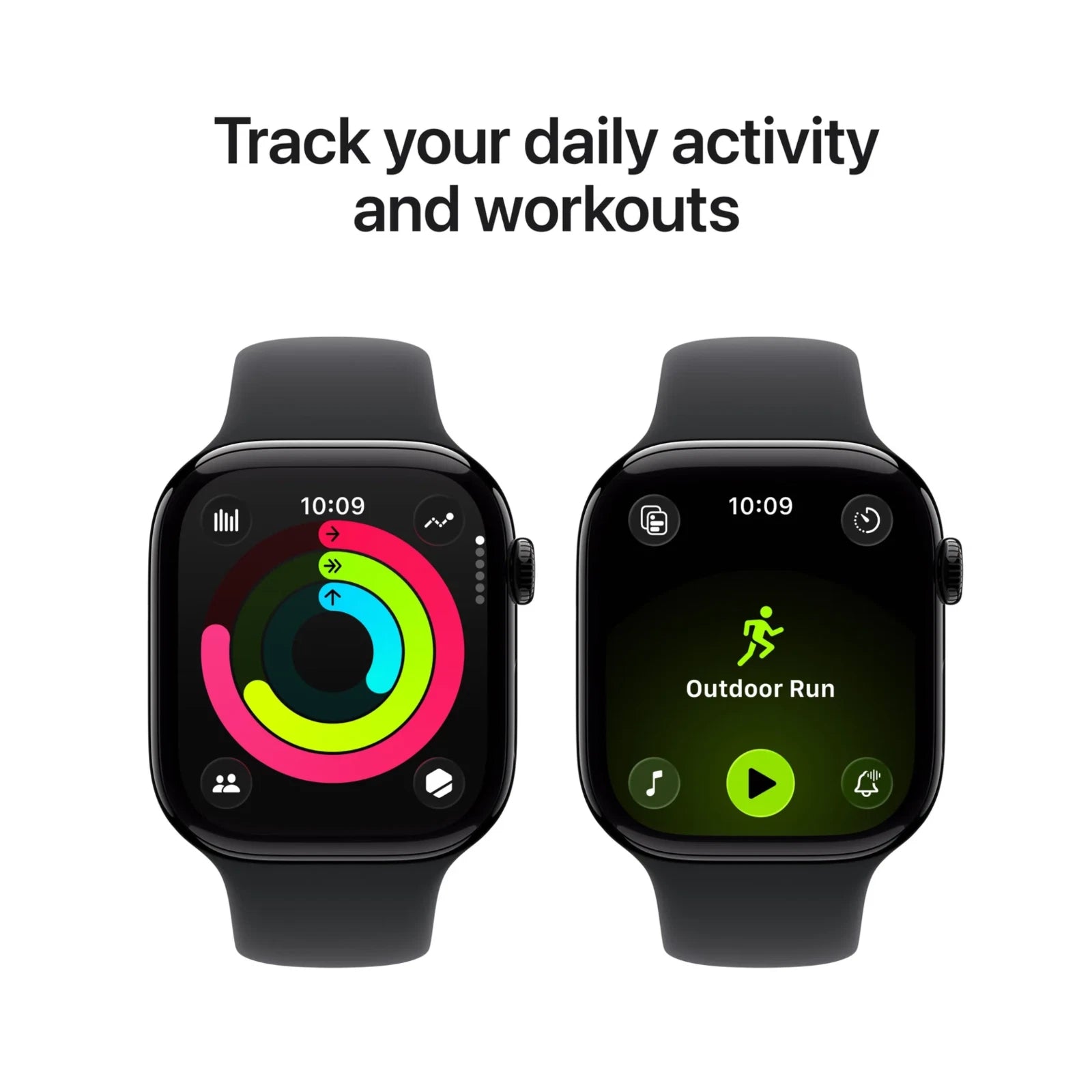Apple Watch Series 11 46mm Jet Black Aluminum M/L MEUX4MP/A A3333