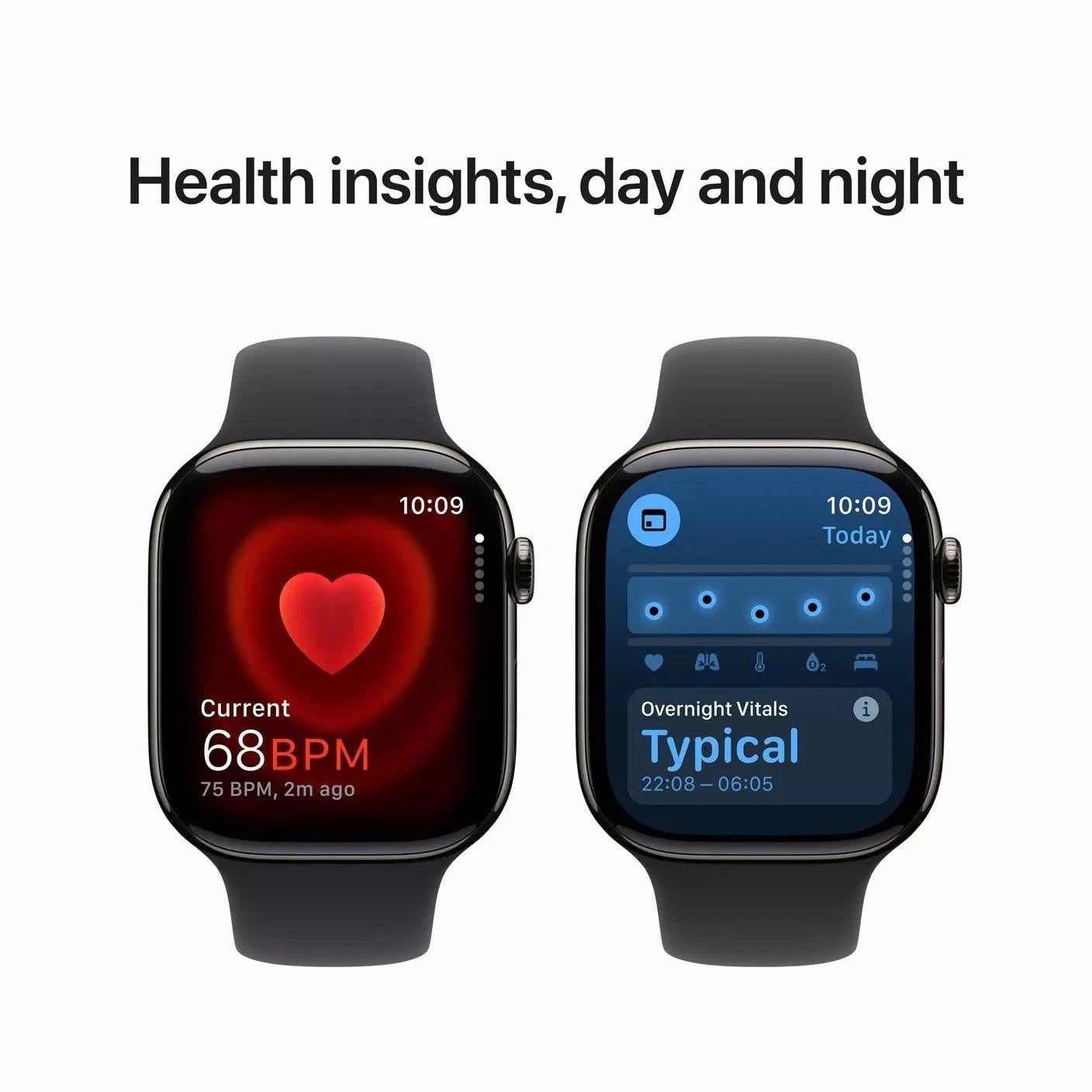 Apple Watch Series 10 GPS + Cellular 46mm Slate Titanium Black Sport Band