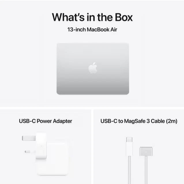Apple MacBook Air M4 13.6" 16GB RAM 512GB SSD – Silver