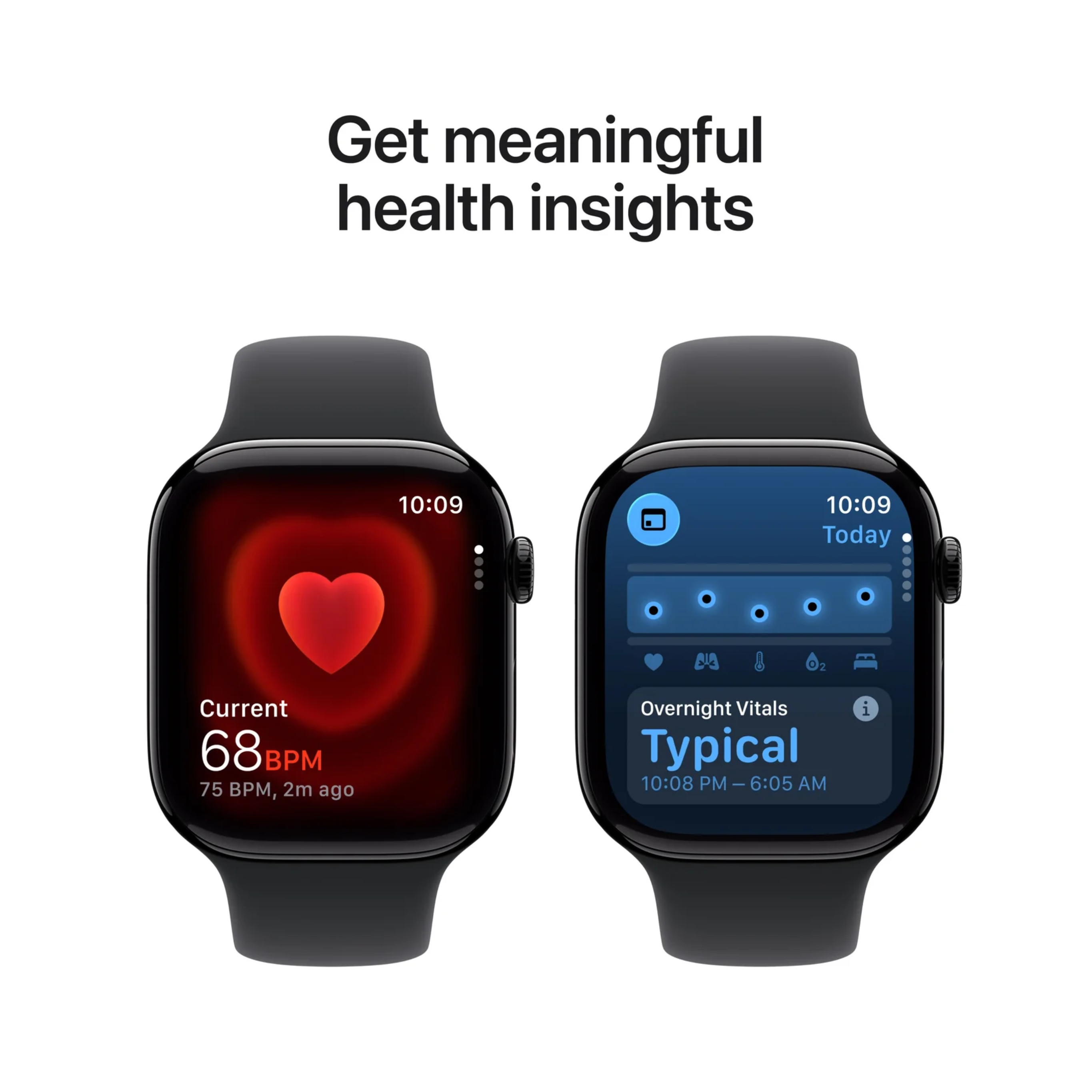 Apple Watch Series 11 46mm – Jet Black Aluminium (M/L, MEUX4MP/A, Model A3333)