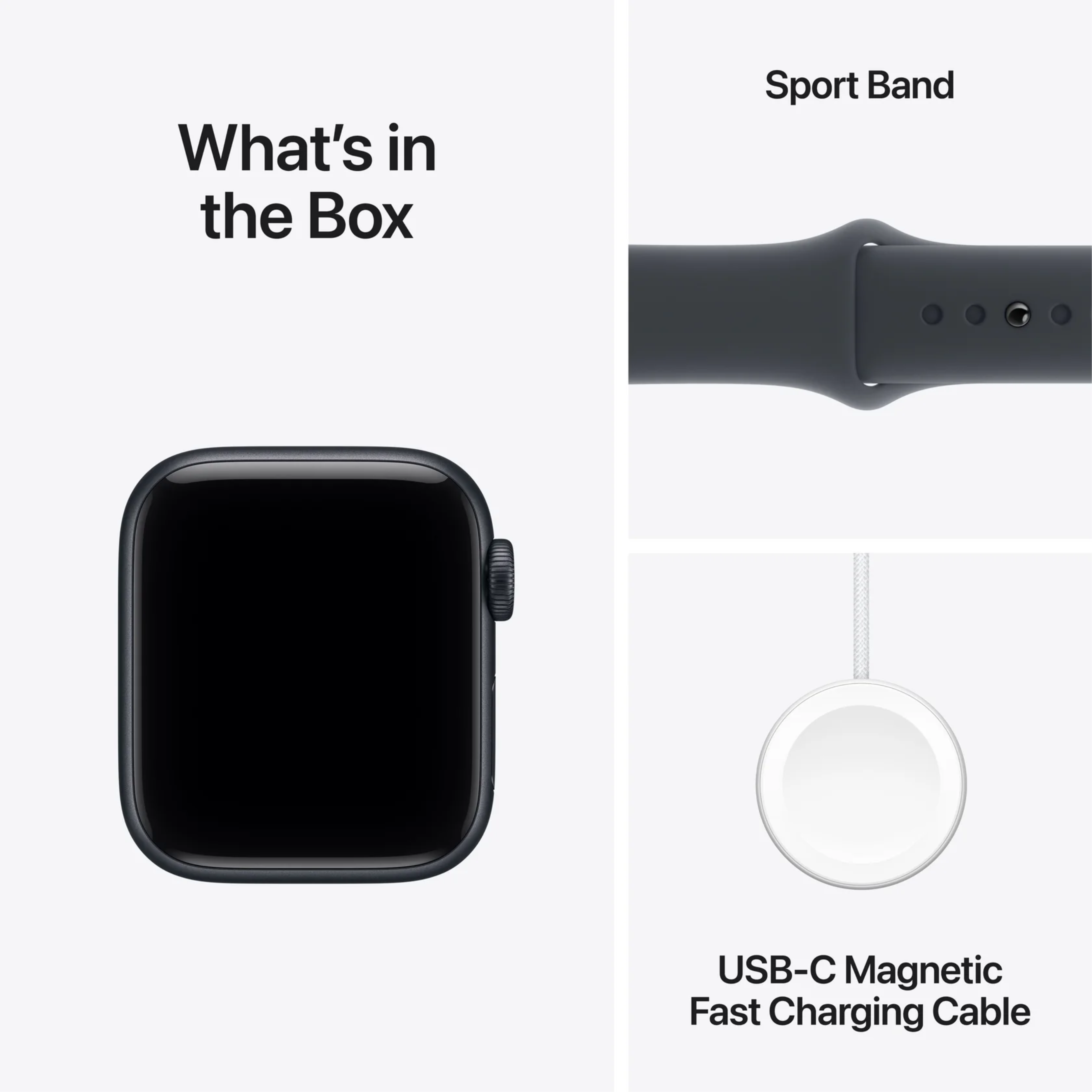 Apple Watch SE 3 44mm – Midnight (GPS, M/L)