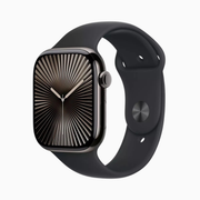 Apple Watch Series 10 GPS + Cellular 46mm Slate Titanium Black Sport Band