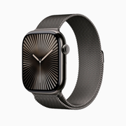 Apple Watch Series 10 42mm Natural Titanium GPS + Cellular Milanese Loop